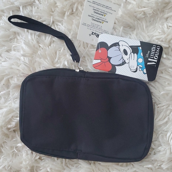 Mini Mouse Wristlet Phone Holder Mini Purse Red Black Ruz Grupo - Picture 2 of 8